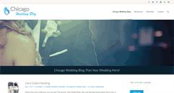 Desktop Screenshot of chicagoweddingblog.com